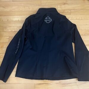 Harley-Davidson Black Full Zip Athletic Jacket see comments for sizing.